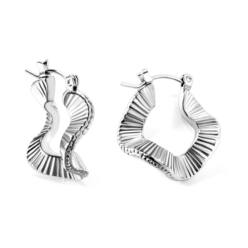 Special-shaped ear buckle 2*20*25.5mm asonjewelry