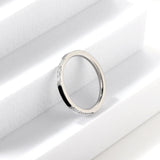 Light luxury diamond ring stainless steel ring wholesale