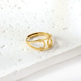 Simple niche design knotted winding index finger girls