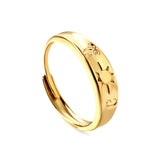 Gold Creative Small Sun Ladies Ring