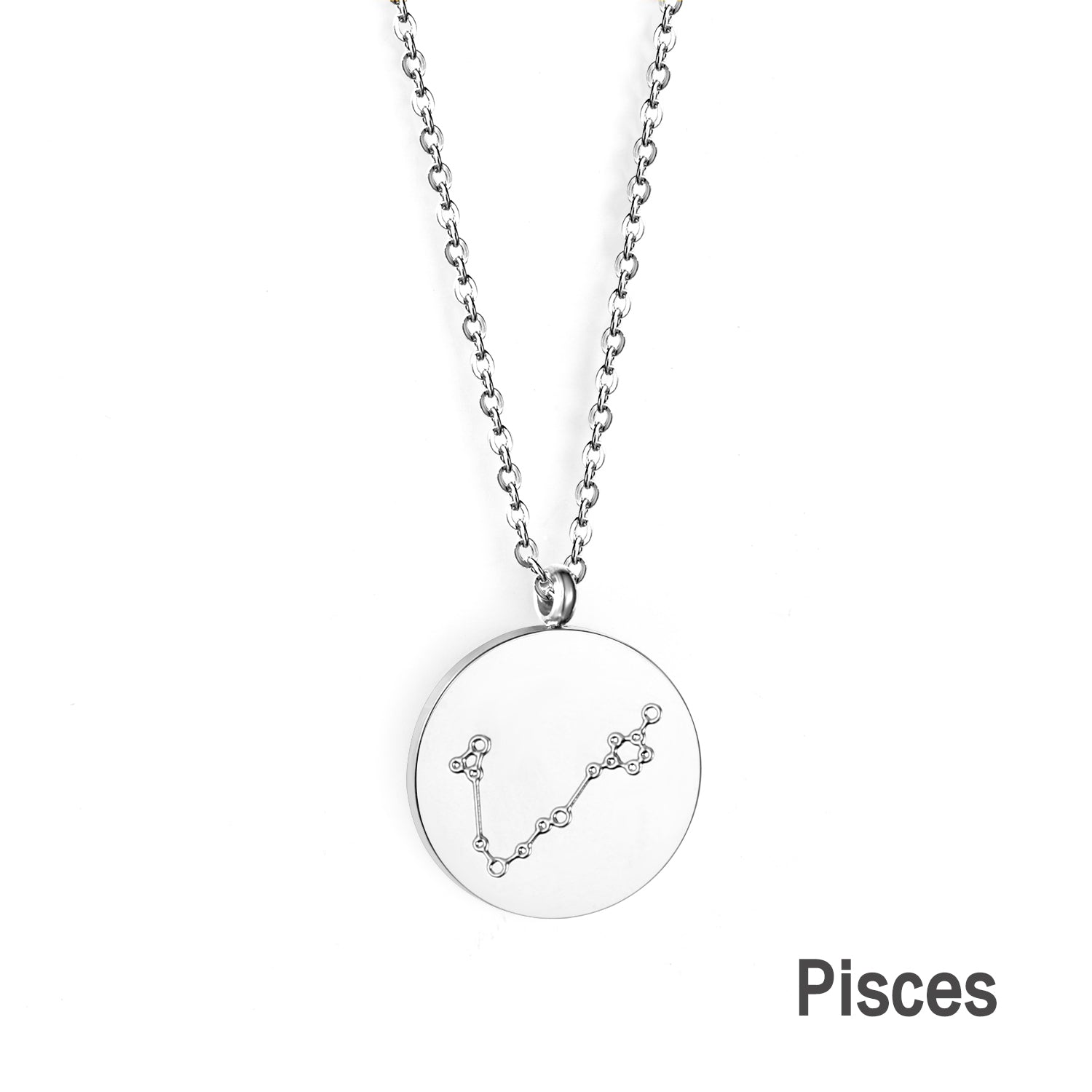 12 Zodiac Signs Virgo & Aquarius & Pisces & Gemini & Scorpio & Libra & Aries & Taurus & Cancer & Capricorn & Leo & Sagittarius Pendant Necklace asonjewelry