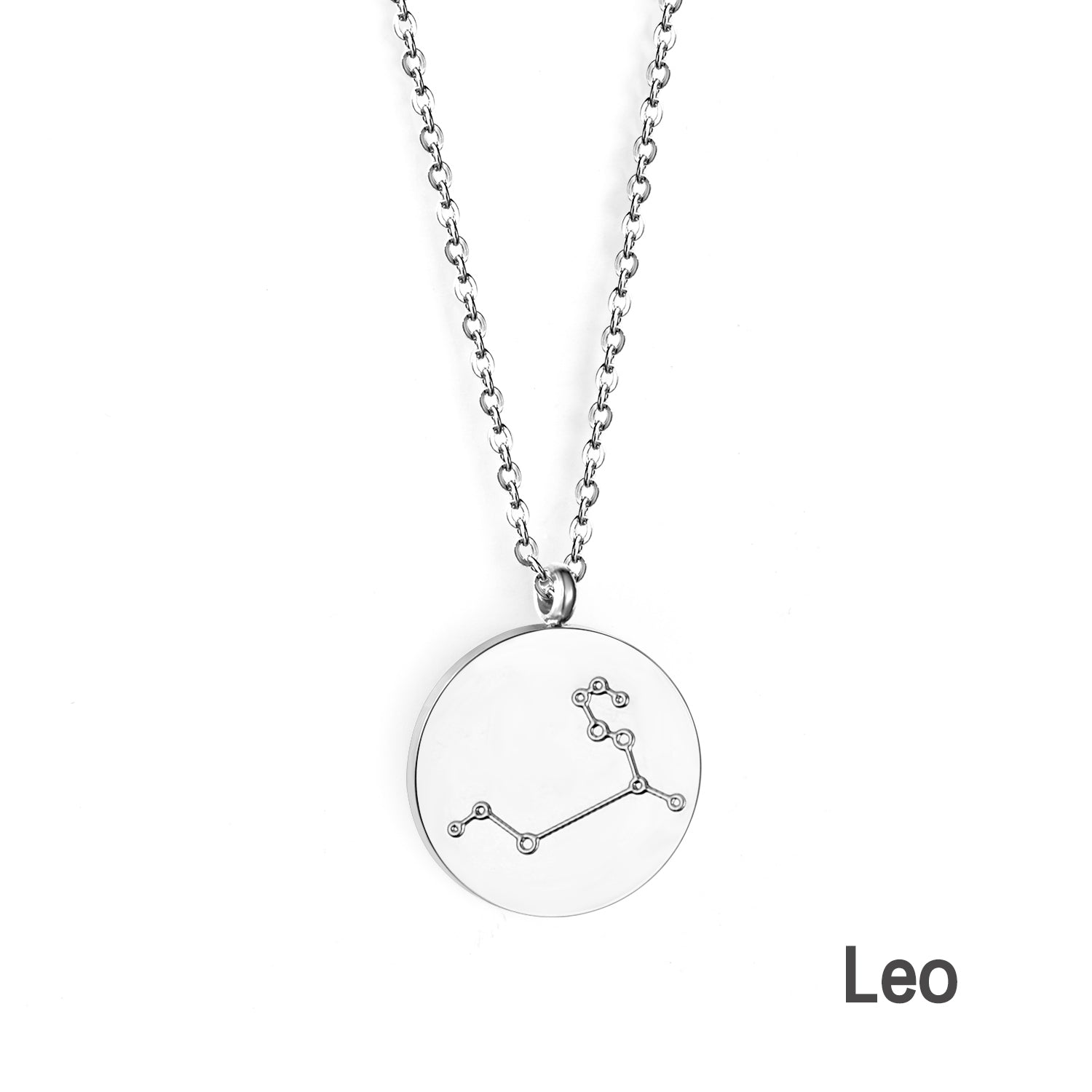 12 Zodiac Signs Virgo & Aquarius & Pisces & Gemini & Scorpio & Libra & Aries & Taurus & Cancer & Capricorn & Leo & Sagittarius Pendant Necklace asonjewelry