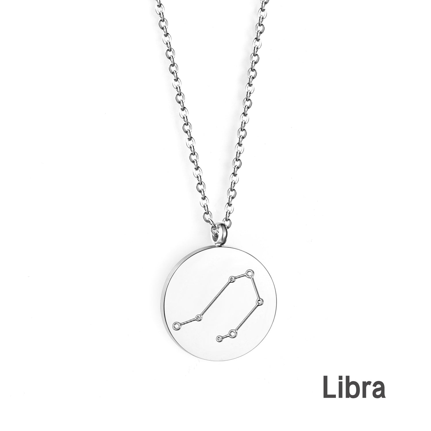 12 Zodiac Signs Virgo & Aquarius & Pisces & Gemini & Scorpio & Libra & Aries & Taurus & Cancer & Capricorn & Leo & Sagittarius Pendant Necklace asonjewelry