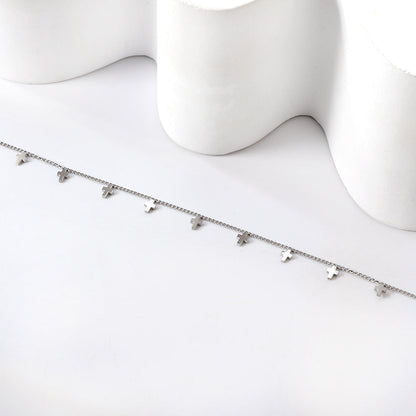 14 Crosses Accessories Anklet 21+5cm asonjewelry