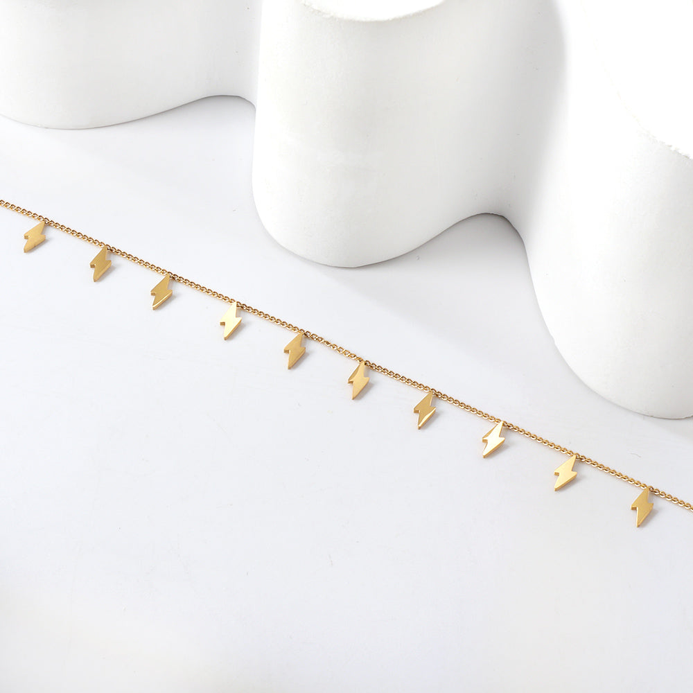 14 Lightning Accessories Anklet 21+5cm asonjewelry