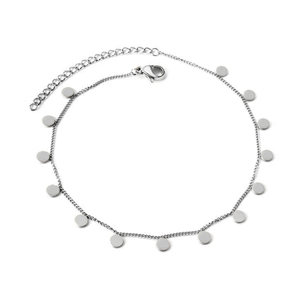 14 Round Accessory Anklet 21+5 cm asonjewelry