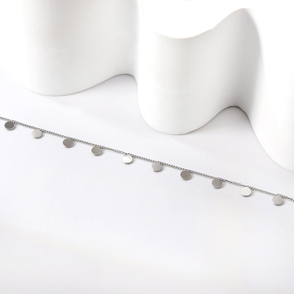 14 Round Accessory Anklet 21+5 cm asonjewelry