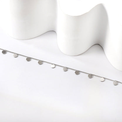 14 Round Accessory Anklet 21+5 cm asonjewelry