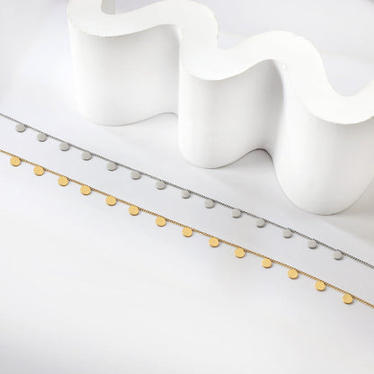 14 Round Accessory Anklet 21+5 cm asonjewelry