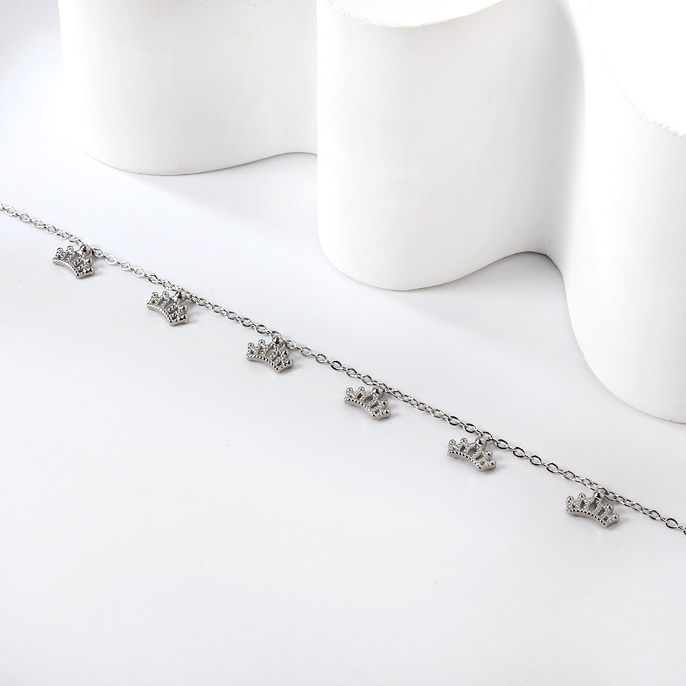 6 Crown Accessories Anklet 20+5cm asonjewelry