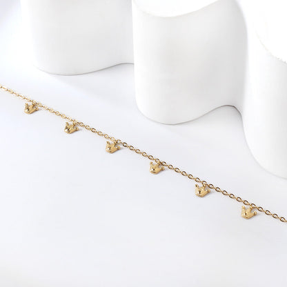 6 Small Crown Accessories Anklet 20+5cm asonjewelry