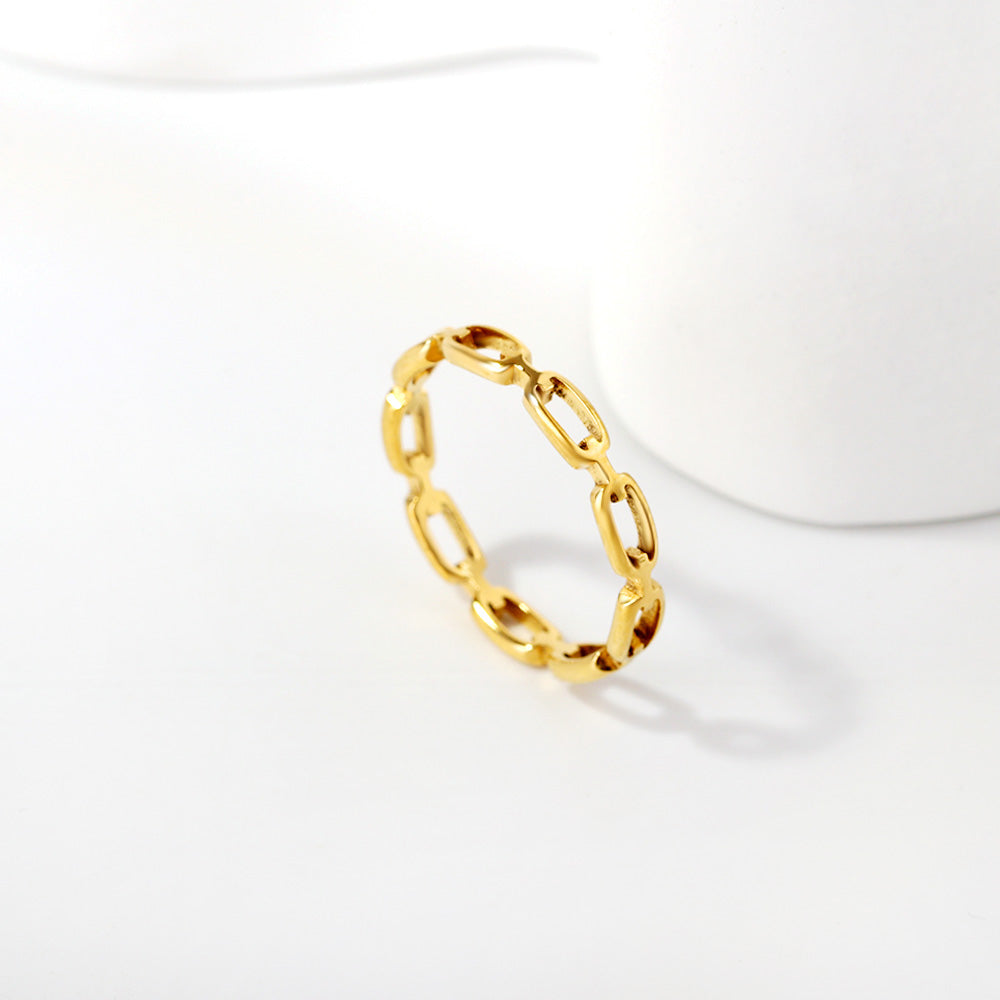 ASON Polished Minimalist Multiple Oval Ring asonjewelry