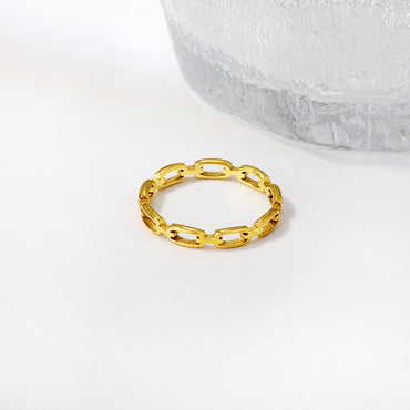 ASON Polished Minimalist Multiple Oval Ring asonjewelry