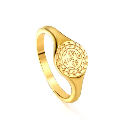 ASON Religion Face Image Ring asonjewelry