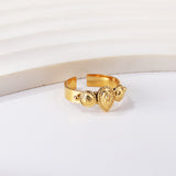 ASON Religious beliefs three teardrops protruding ring