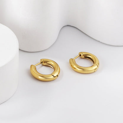 Gold ear clasp 4*18mm asonjewelry