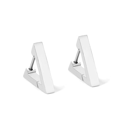 Triangle earrings without drill 16.5*14mm asonjewelry