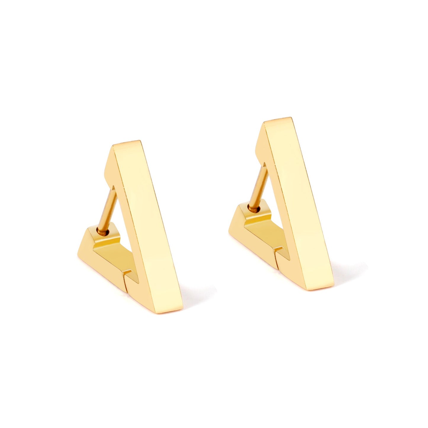 Triangle earrings without drill 16.5*14mm asonjewelry