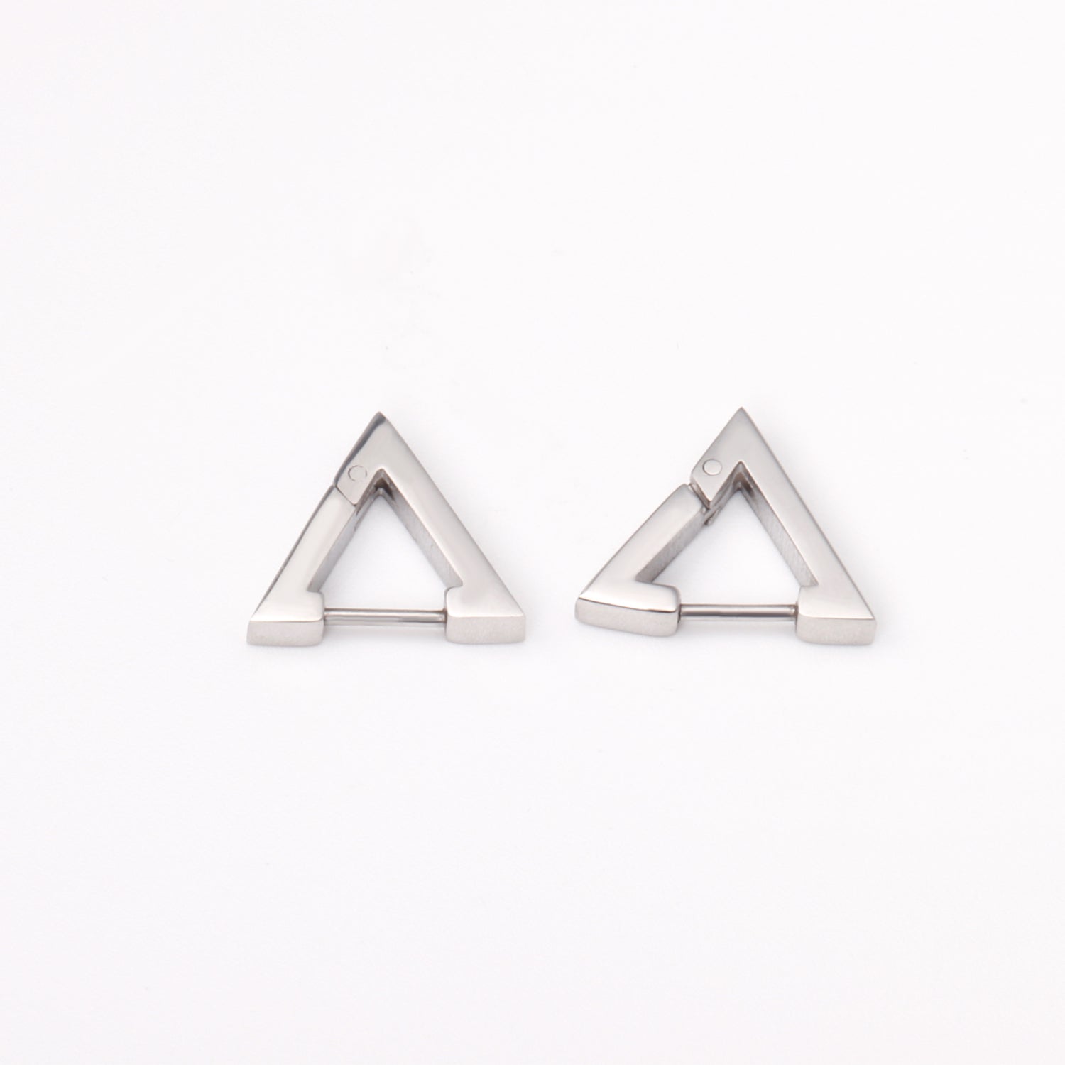 Triangle earrings without drill 16.5*14mm asonjewelry
