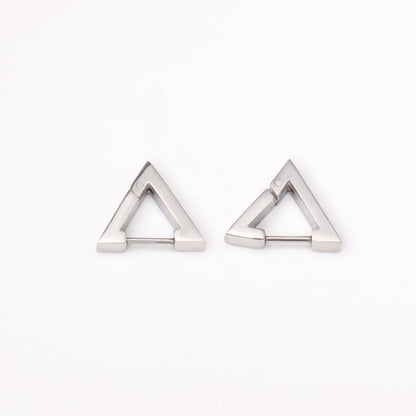 Triangle earrings without drill 16.5*14mm asonjewelry