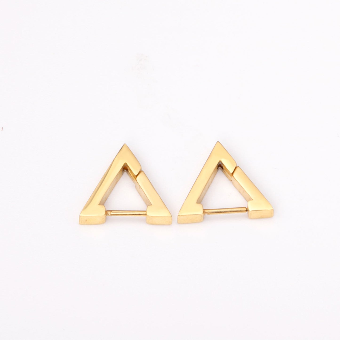 Triangle earrings without drill 16.5*14mm asonjewelry