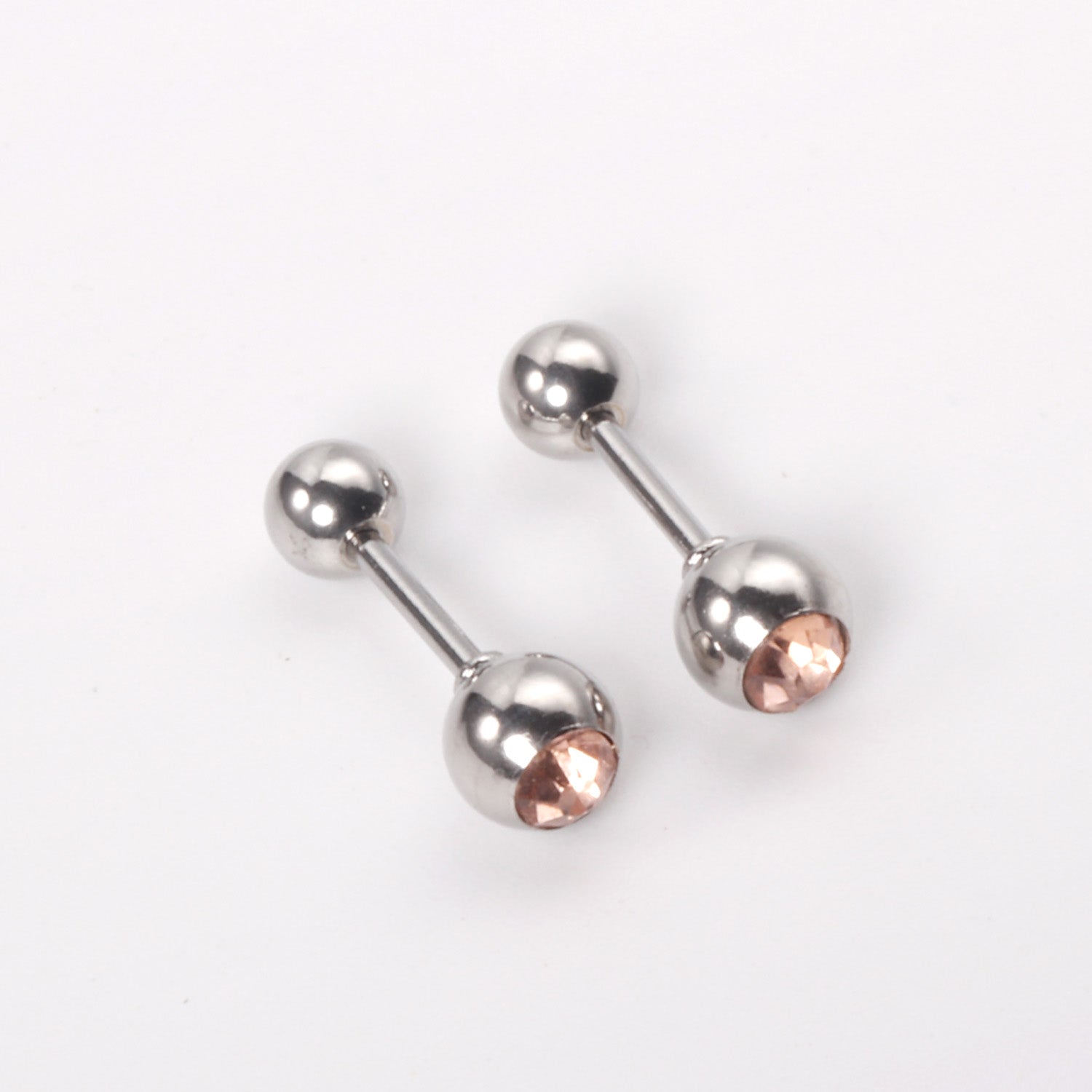5mm steel/golden steel ball mixing drill plugs asonjewelry