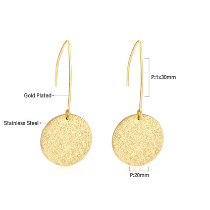 Small V-Shape Clasp Earrings with Round Embossed Sand Finish asonjewelry