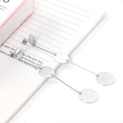 12+15+18mm Round Glossy Earrings asonjewelry