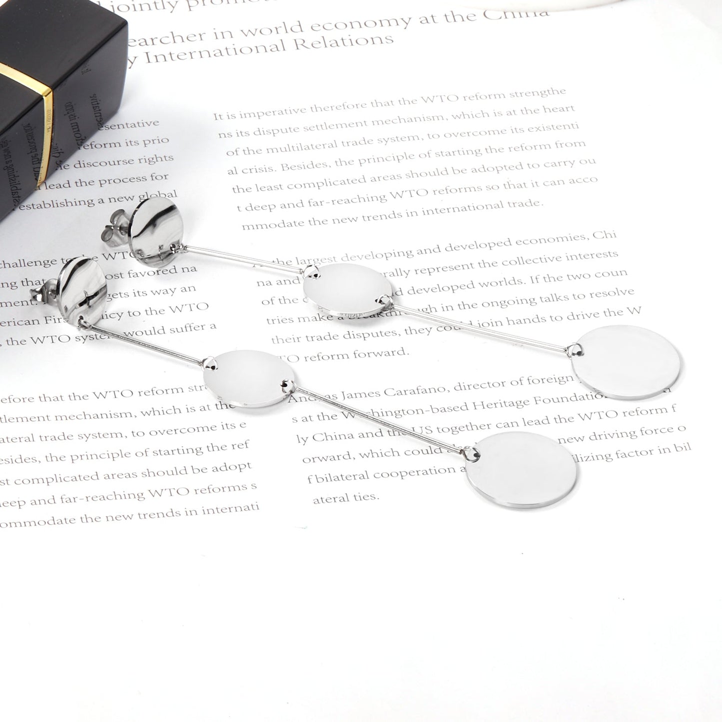 12+15+18mm Round Glossy Earrings asonjewelry