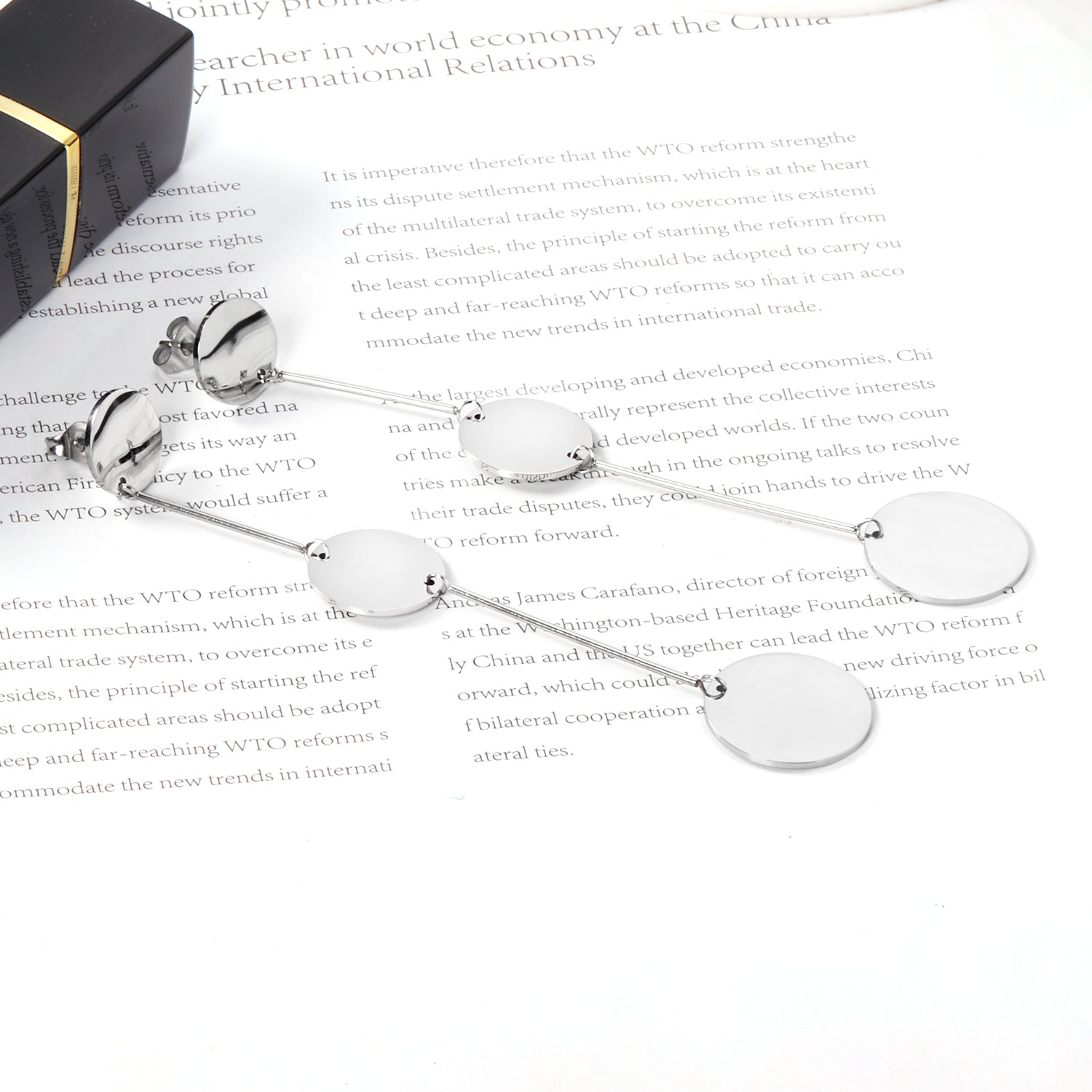 12+15+18mm Round Glossy Earrings asonjewelry