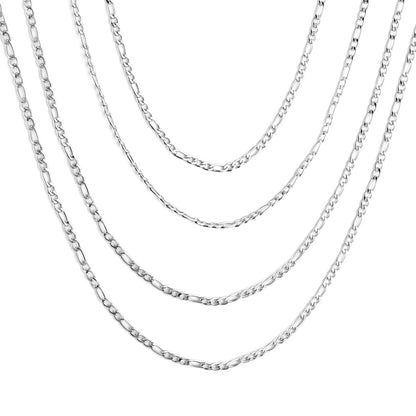 ASON 10pcs/bulk long necklace collar 0.6 wire 2.3mm*45cm 3;1nk matching chain steel color & gold stainless steel necklace wholesale asonjewelry