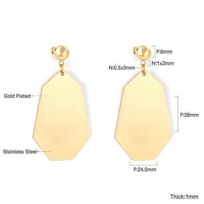 Halved Steel Bead Gloss & Brushed Diamond Earrings asonjewelry