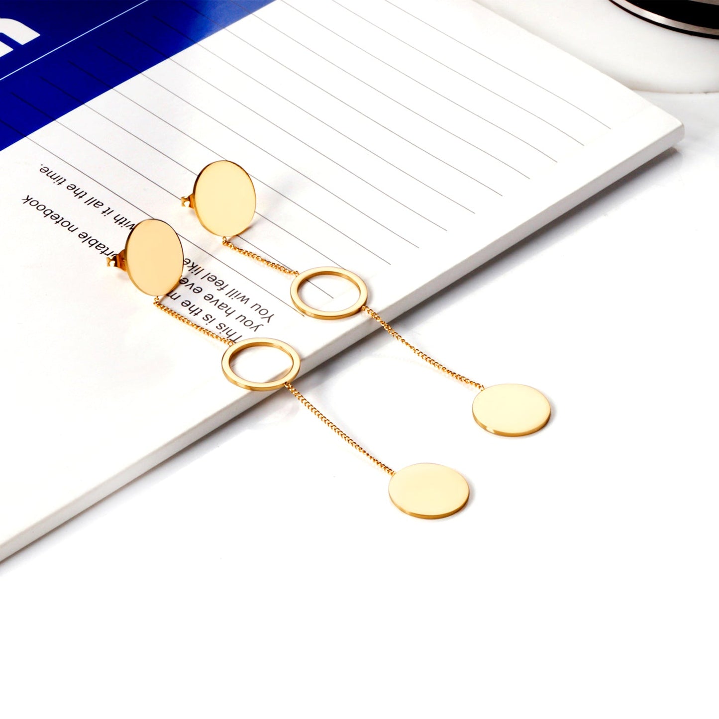 15mm Round Polished Earrings asonjewelry