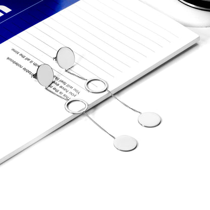 15mm Round Polished Earrings asonjewelry