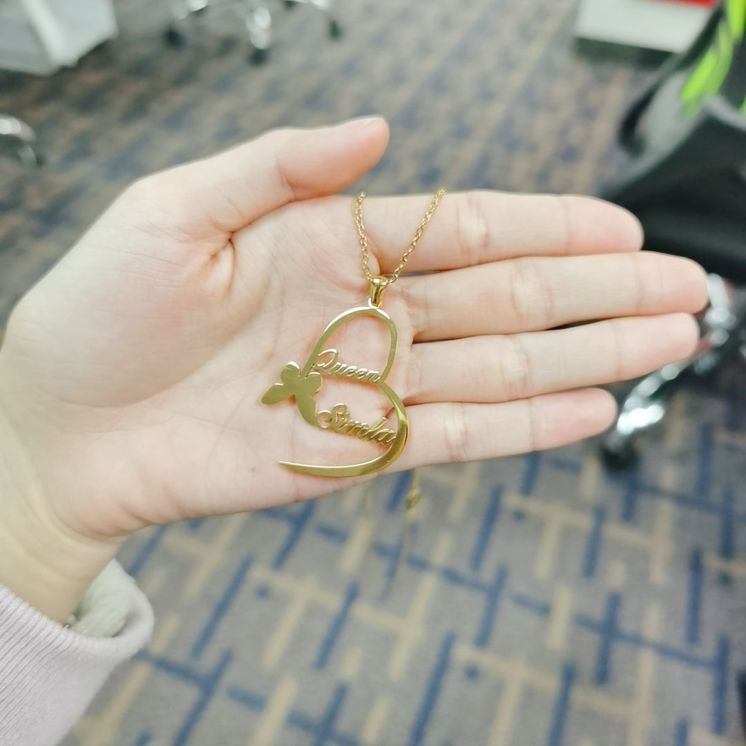 Lettering customization style 1 316L asonjewelry