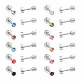 3mm/6mm Gold & Steel Column Mixed Drill Plugs