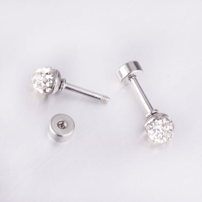 4mm/6mm/8mm Gold/Steel Shambhala Mixed Color Plugs asonjewelry