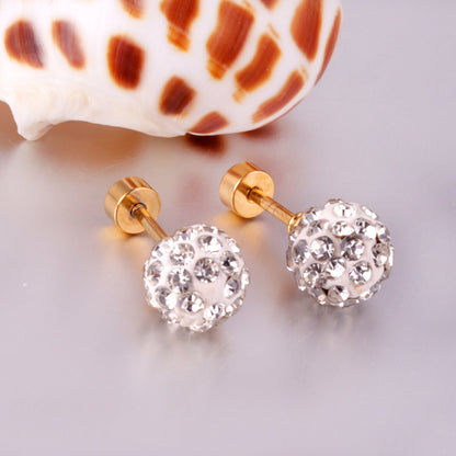 4mm/6mm/8mm Gold/Steel Shambhala Mixed Color Plugs asonjewelry