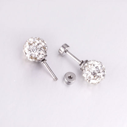 4mm/6mm/8mm Gold/Steel Shambhala Mixed Color Plugs asonjewelry