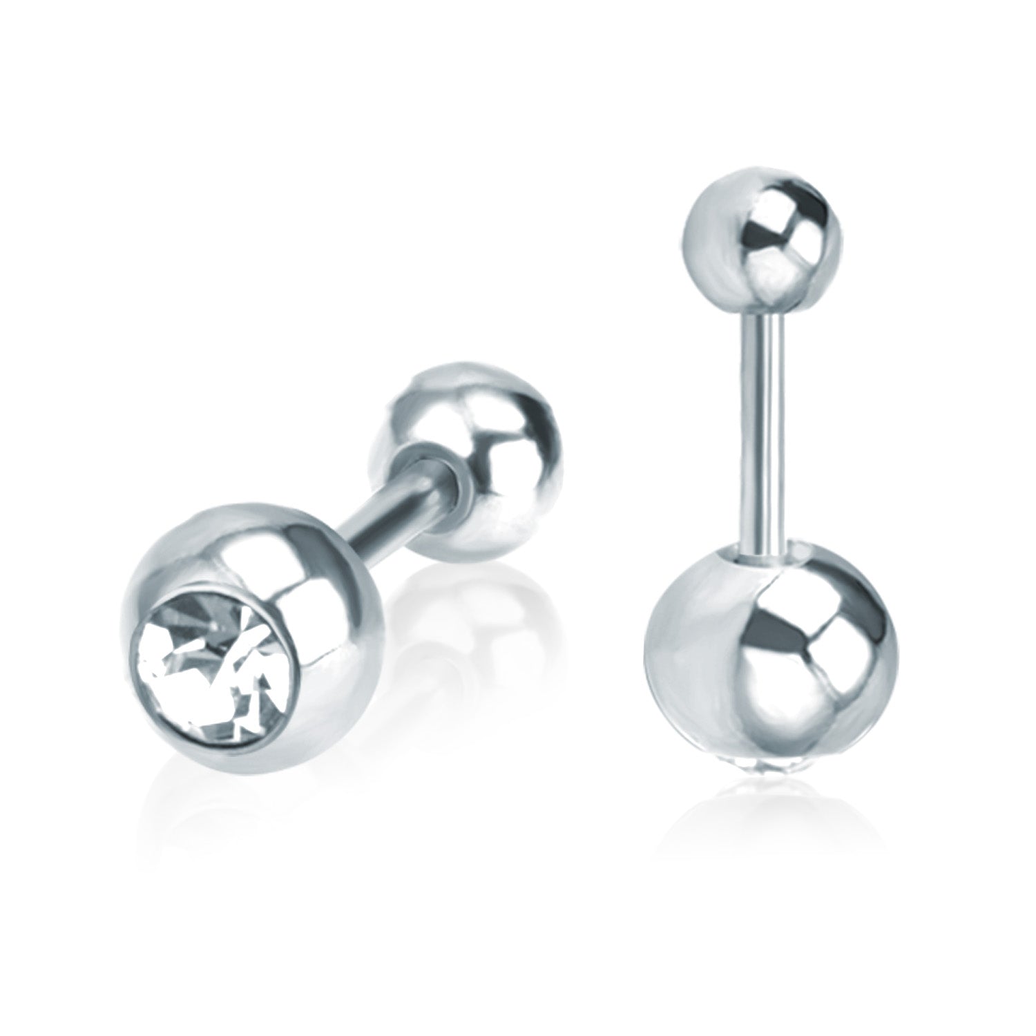 5mm steel/golden steel ball mixing drill plugs asonjewelry