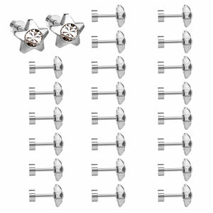 White / Steel / 12pairs