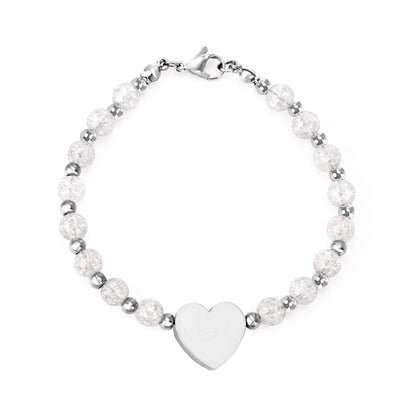 Golden Heart Accessory Crystal Bracelet asonjewelry