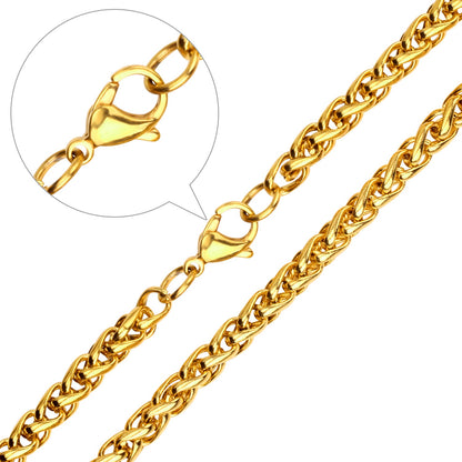 Stylish 5mm & 7mm Bulk Long Necklace DIY Matching Chain asonjewelry