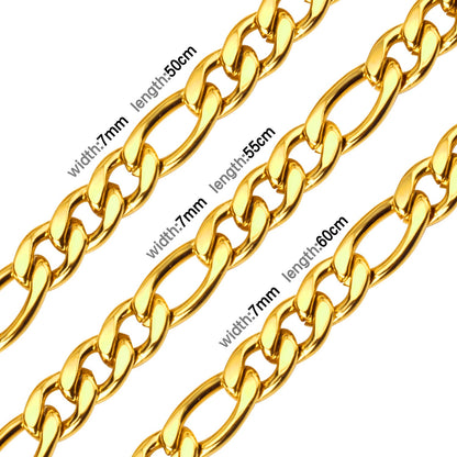 Fashion 5mm & 7mm Necklace DIY Matching Chain asonjewelry
