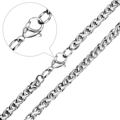 Stylish 5mm & 7mm Bulk Long Necklace DIY Matching Chain asonjewelry