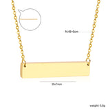 Necklace Cross 0.4*45+5cm Pendant Full Light 35*7*1.9mm Steel Color/Gold Color