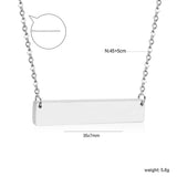 Necklace Cross 0.4*45+5cm Pendant Full Light 35*7*1.9mm Steel Color/Gold Color