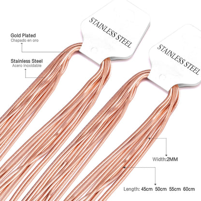 ASON 10pcs / Accessory ChainStainless Steel asonjewelry