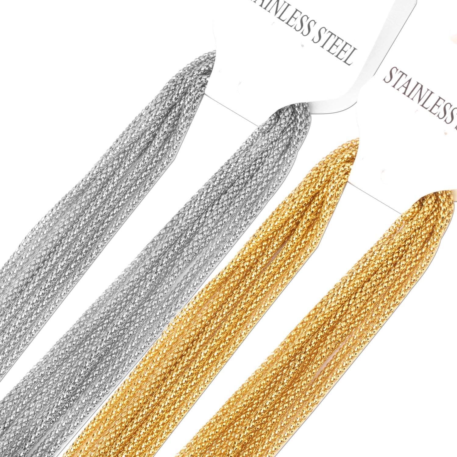 ASON 10pcs / 2mm*45~60cm Corn With Chain asonjewelry