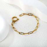 Carpet embossed chain 0.9*4*12mm long cross chain 17cm without spring clasp. Hand chain. Steel color/Golden asonjewelry